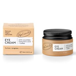 UpCircle Eye Cream with Hyaluronic Acid & Coffee NIB | Full Size 0.5 fl oz